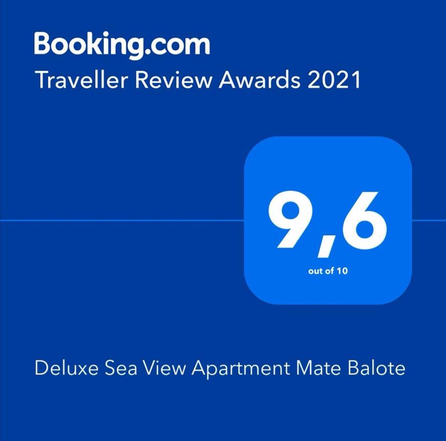 Deluxe Sea View Apartment Mate Balote Риека Экстерьер фото